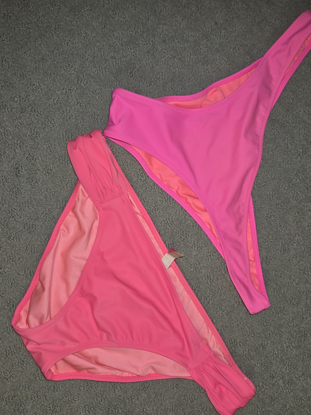 Victoria's Secret Neon Pink Bikini Bottoms